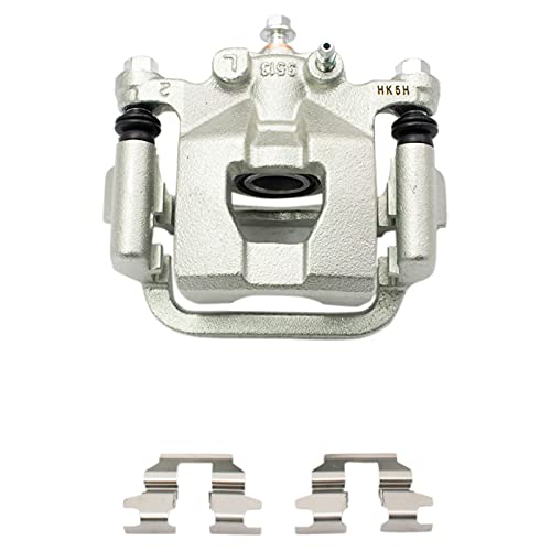 TRQ Rear Brake Caliper Set Brake Hose Compatible with 2007-2008 Nissan Maxima - Image 3