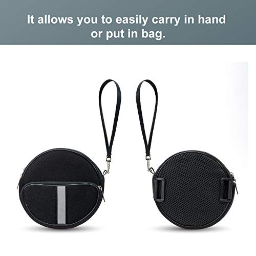 Soicpic Portable CD Player Holder with CD Case, Water Resistant Fanny Pack with Wrist Strap for Women & Men (6.5inch). - Image 3