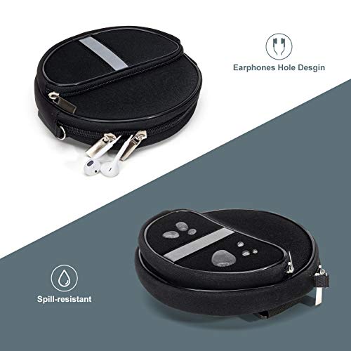 Soicpic Portable CD Player Holder with CD Case, Water Resistant Fanny Pack with Wrist Strap for Women & Men (6.5inch). - Image 5
