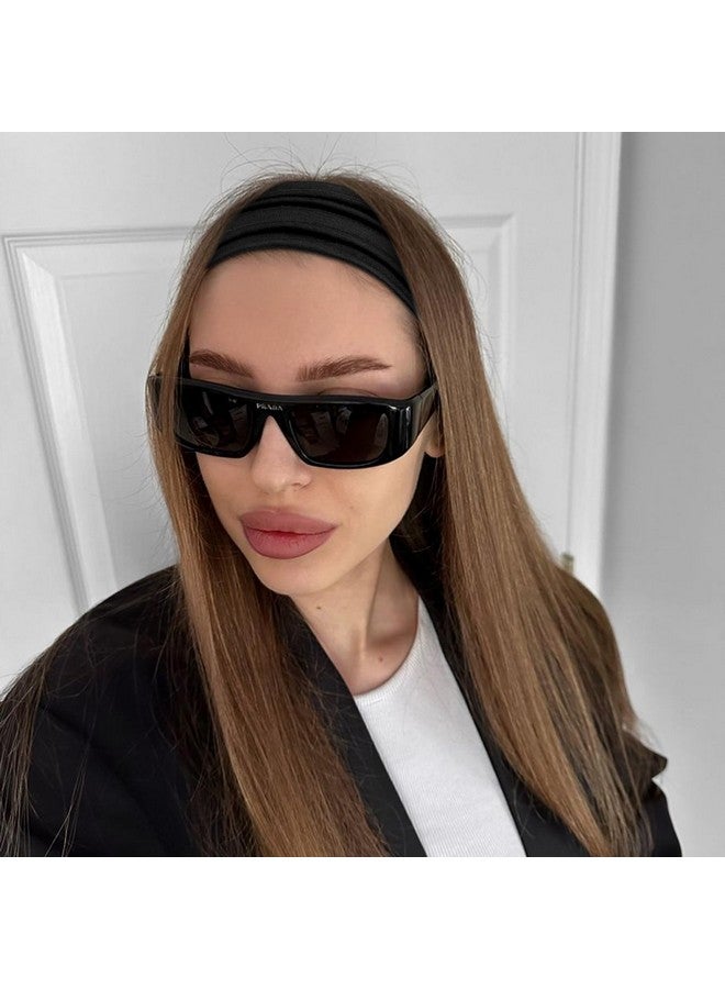 TERSE 6 Pack Headbands For Women Fashion Non Slip Wide Hair Bands Workout Head Wraps - Image 3