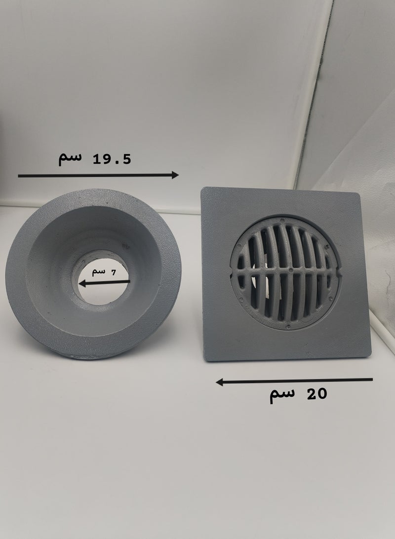 3 inch insu3-Inch High-Quality Isolation Strainer for Drainage System Protection – Durable and Effective in Preventing Water Leakage – Weather-Resistant and Easy to Installlation filter, easy to install and connect - Image 3