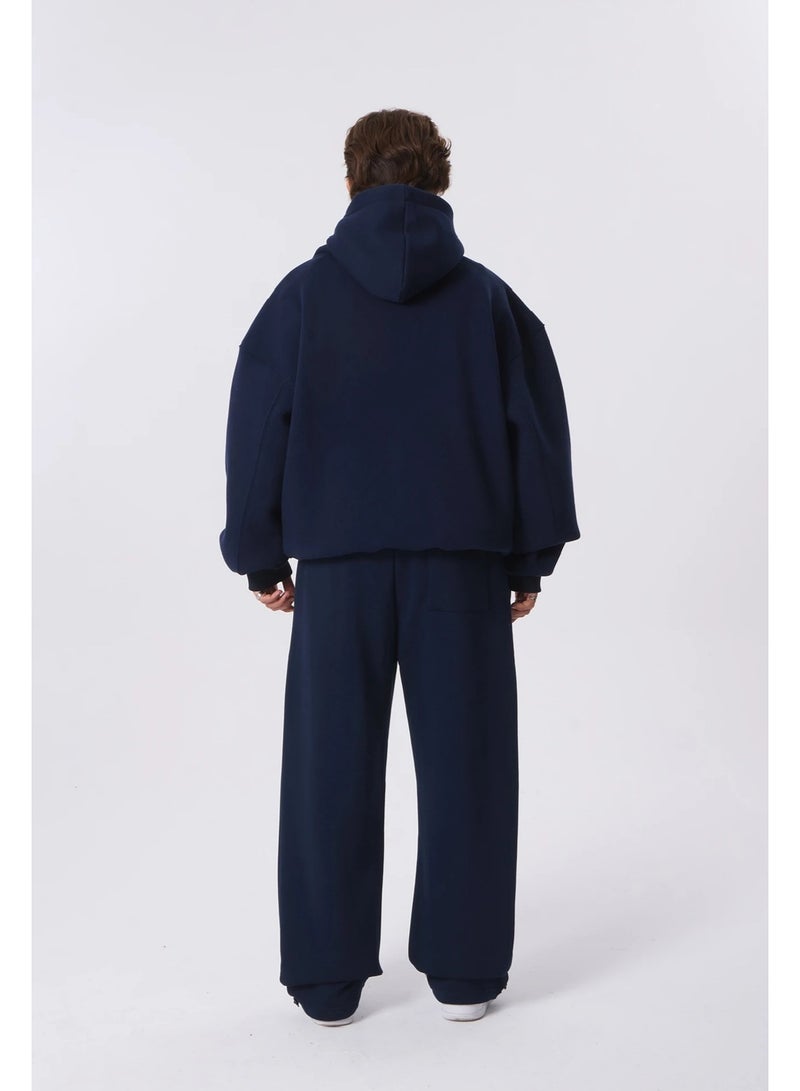Galata Fabrica Unisex Premium Oversize Sweatpants with adjustable cords at ankles - Image 4
