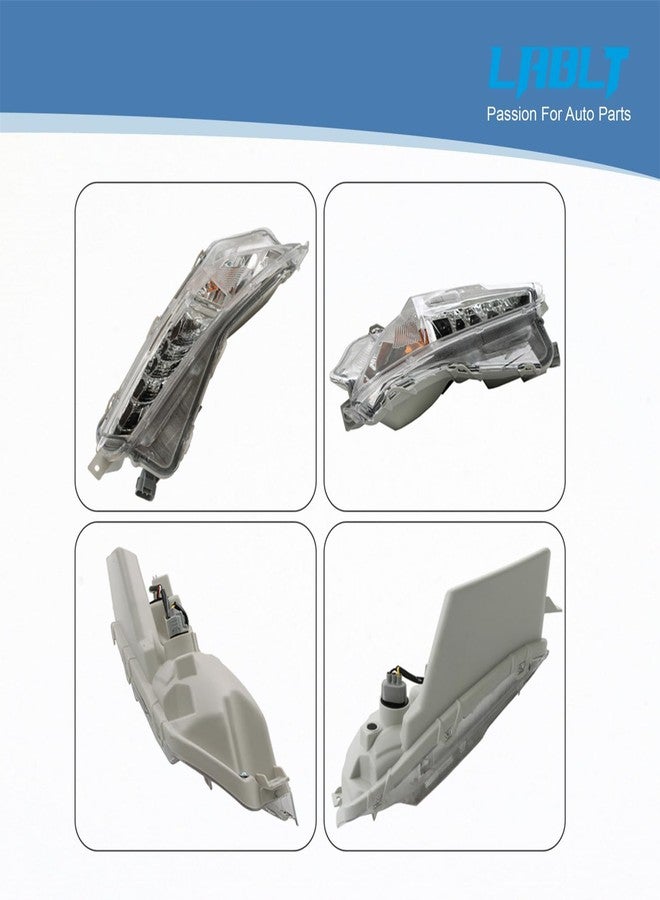 LABLT Daytime Running Fog Lamps Turn Signal Light Replacement for 2015-2017 Camry XSE XLE - Image 3