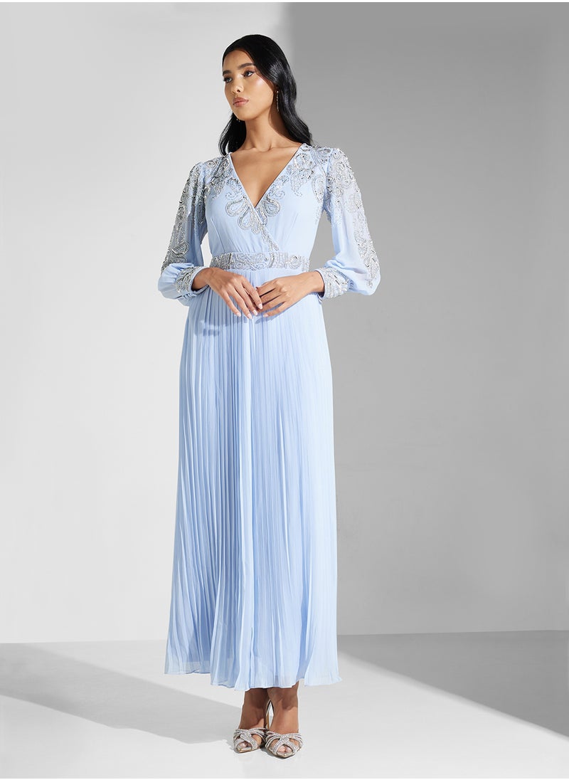 Amelia Rose Embellished Dress  - Image 4