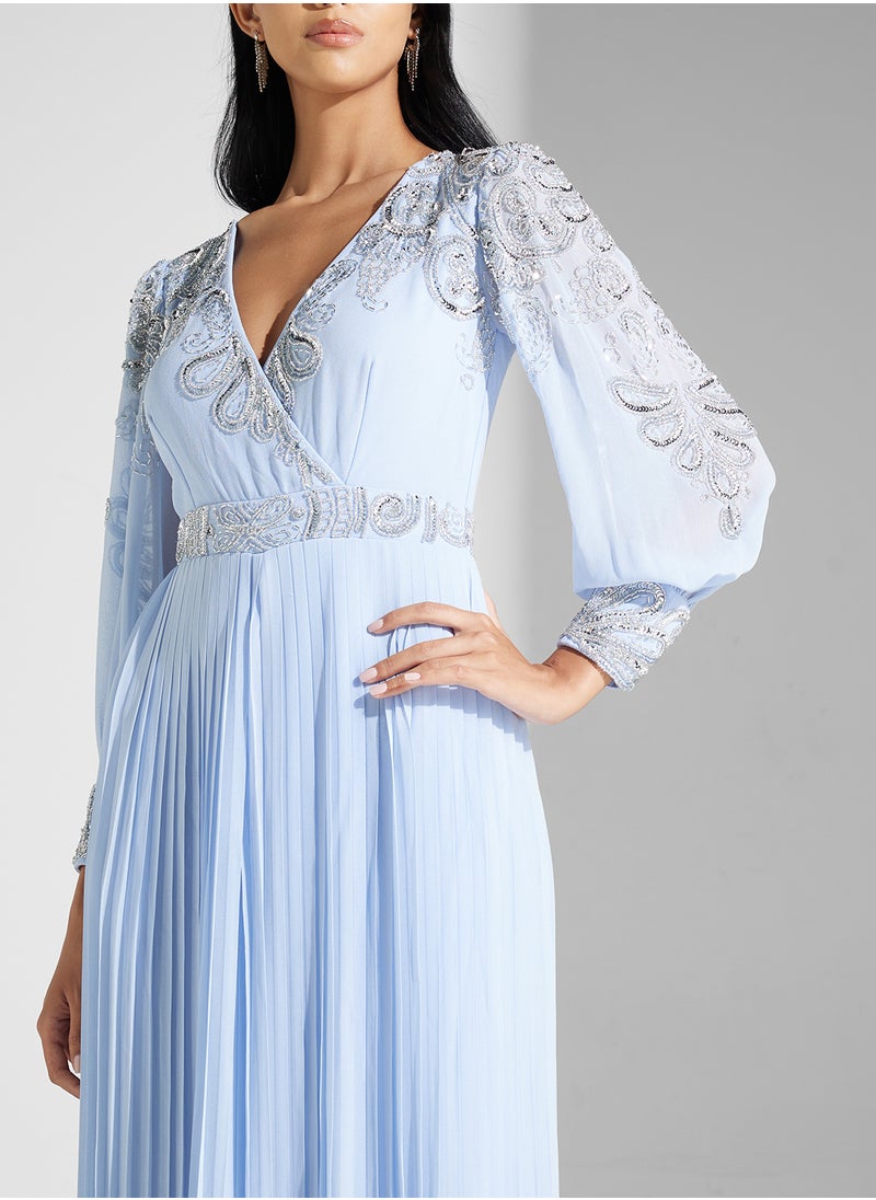 Amelia Rose Embellished Dress  - Image 3