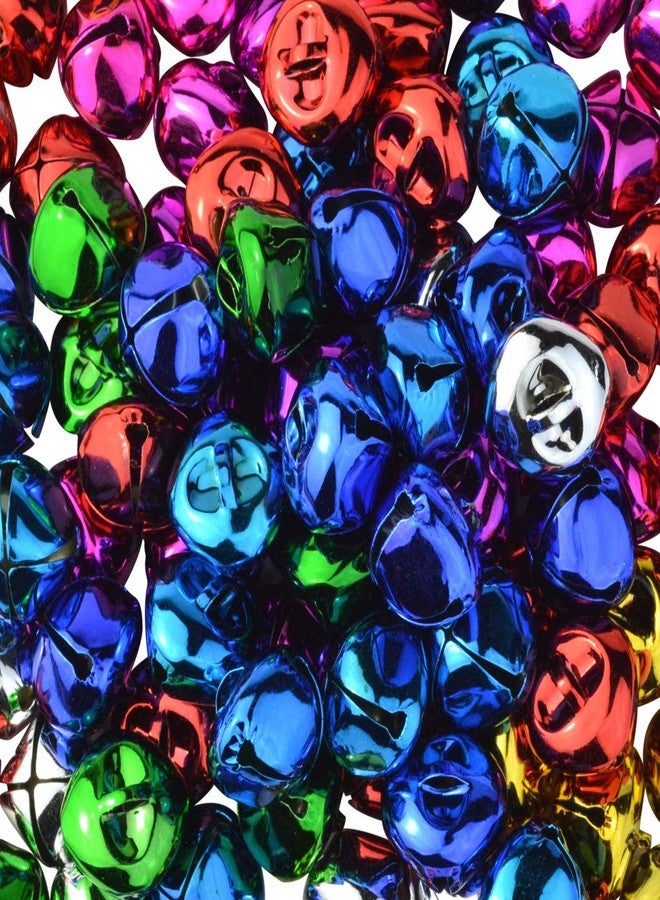 Marrywindix 100pcs Jingle Bells, Marrywindix 1 Inch Craft Bells Bulk DIY Bells for Christmas, Party, Festival Decoration and Home Decoration - Image 3