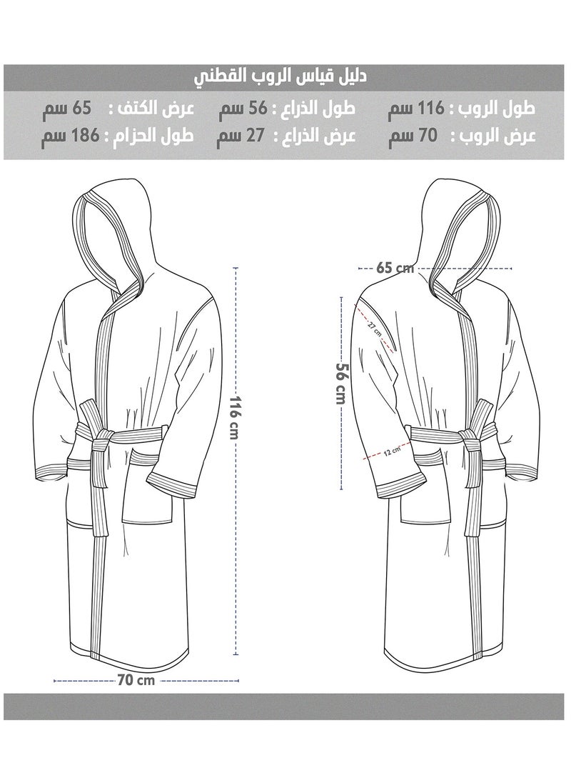 سليب × فاكتوري - روب استحمام مزخرف جاكارد - Image 1