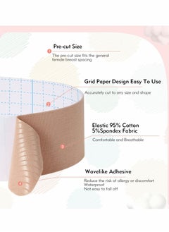 Y&D Clear Double Sided Body Tape and Invisible Adhesive Bra Lift for Women Set of 51  - Image 3