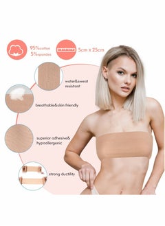 Y&D Clear Double Sided Body Tape and Invisible Adhesive Bra Lift for Women Set of 51  - Image 2