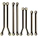 Pothyes CNC Black Coating Brass High Clearance Linkage Links Set for Redcat Ascent18 118 RC Crawler Upgrade - Image 2