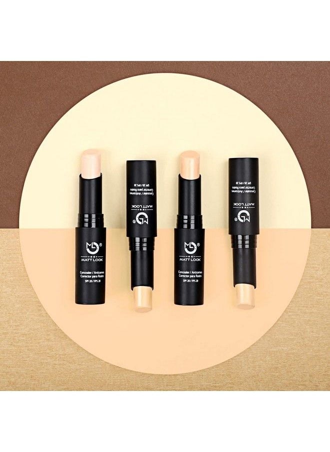 matt look Mattlook Concealer & Anticernes Corrector Spf20/Fps20 Blush (3.5Gm)  - Image 5