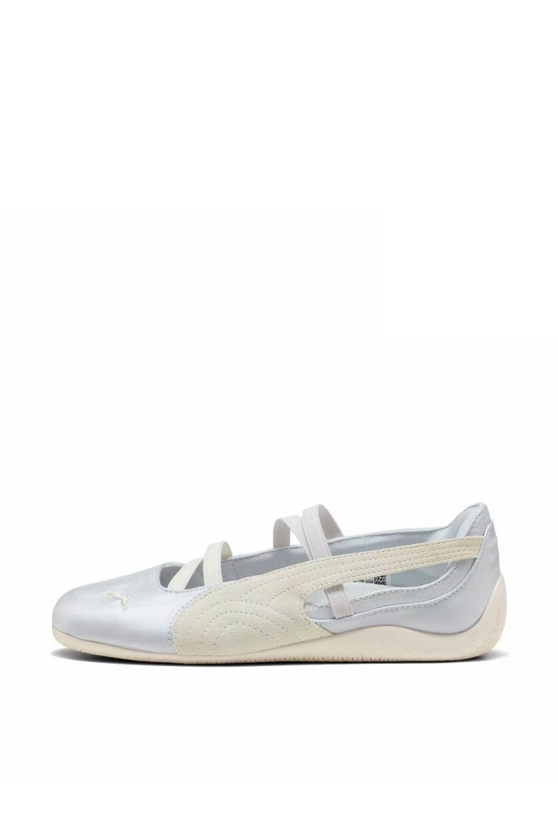 PUMA Speedcat Ballet Flats for Women | Beige Silver| Comfort Shoes - Image 1