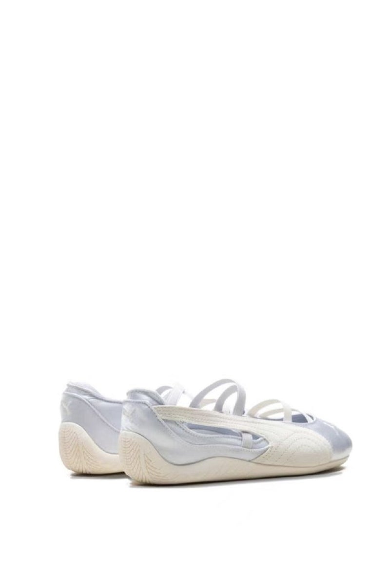 PUMA Speedcat Ballet Flats for Women | Beige Silver| Comfort Shoes - Image 3