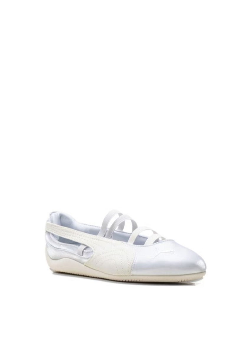 PUMA Speedcat Ballet Flats for Women | Beige Silver| Comfort Shoes - Image 2
