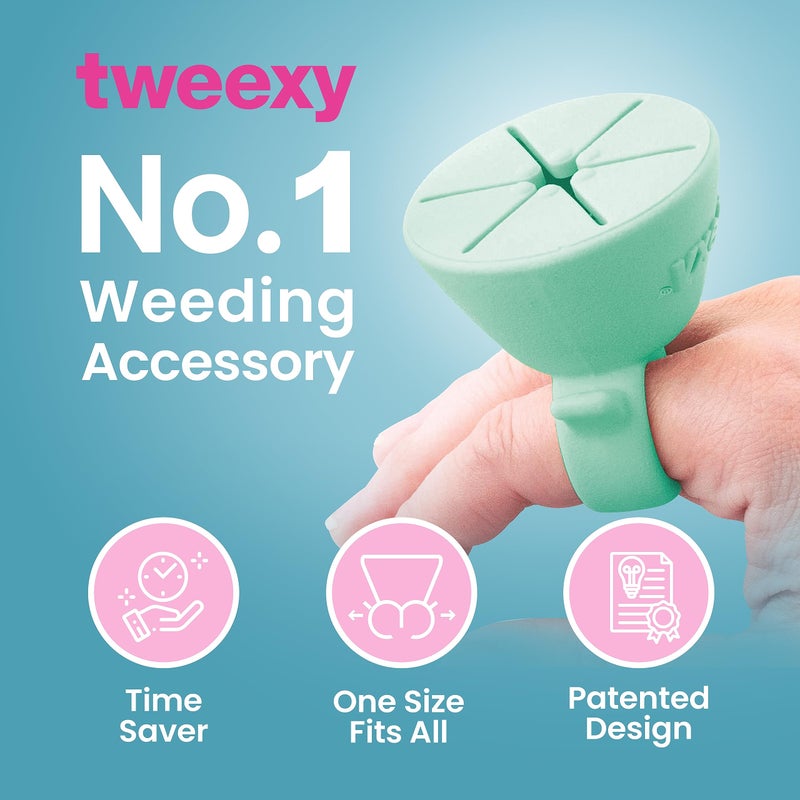 Tweexy tweexy Craft Vinyl Weeding Scrap Collector Ring | Weeding Tools for Vinyl Heat Transfer, HTV Crafting & Adhesive Paper Sheets Holder | Portable Heat Press Accessories and Supplies (Mint)  - Image 4