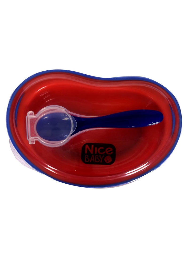 Nice Baby Plate - Red  - Image 1
