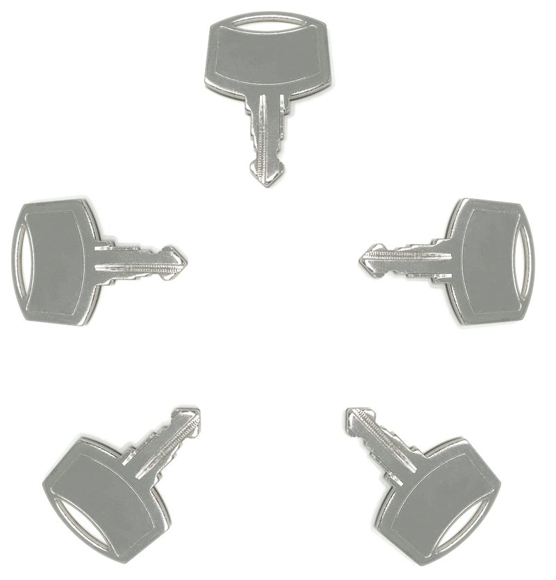 METAL MAGERY Metal Magery Pack of 5 Tork SCA Toilet Paper Dispenser Key Compatible with Tork Dispensers Universal with All Tork Towel Soap and Toilet Paper Dispensers 