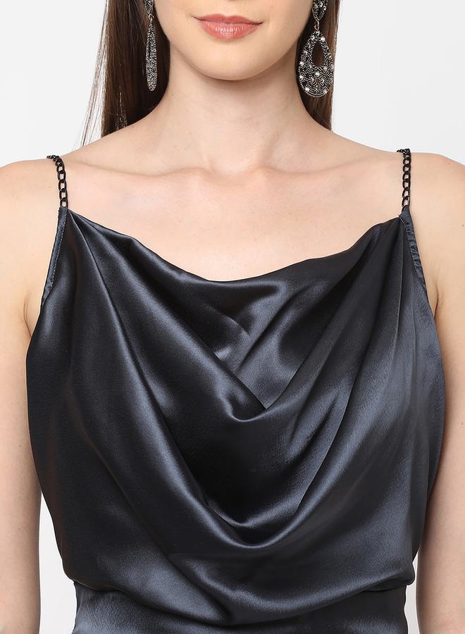 Mish Satin Evening Dress  - Image 2