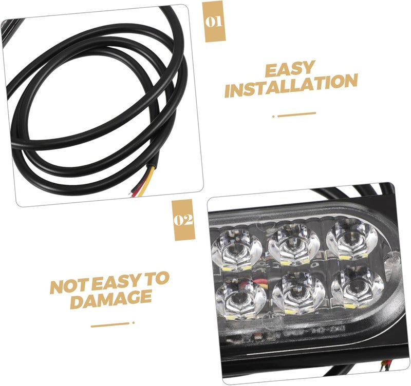 Construction Lights for Trucks: High Visibility Led Strobe Lights Easy Mounting - Image 3