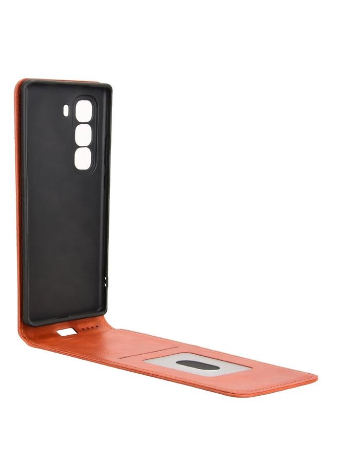 Zaboon Case For Infinix Hot 50 Pro+ 4G Magnetic Vertical Flip Leather Phone Case - Image 3