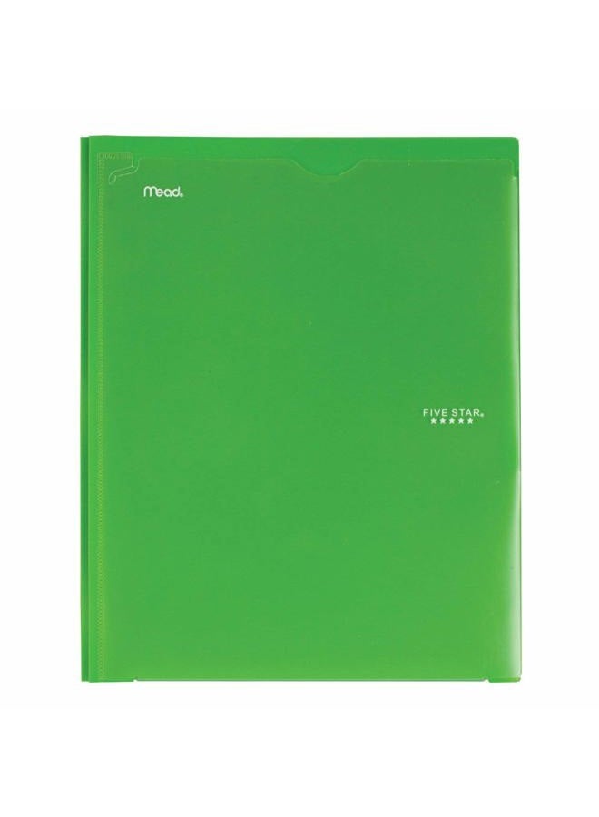 Five Star 2 Pocket Folder with Prong Fasteners, Folder with Pockets, Customizable Cover, Plastic, Color Selected For You, 1 Count (34136) - Image 3