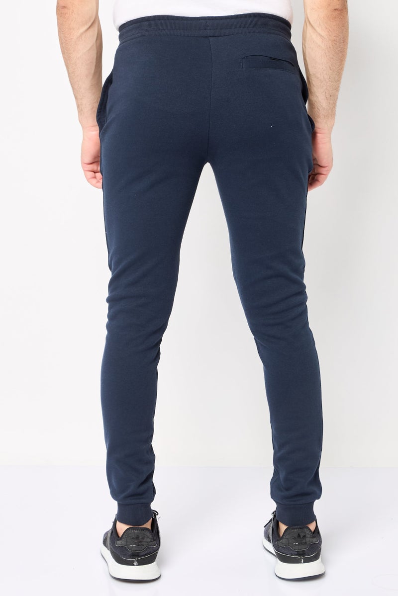 Ellesse Men Sportswear Fit Outdoor Sweatpants, Navy  - Image 4