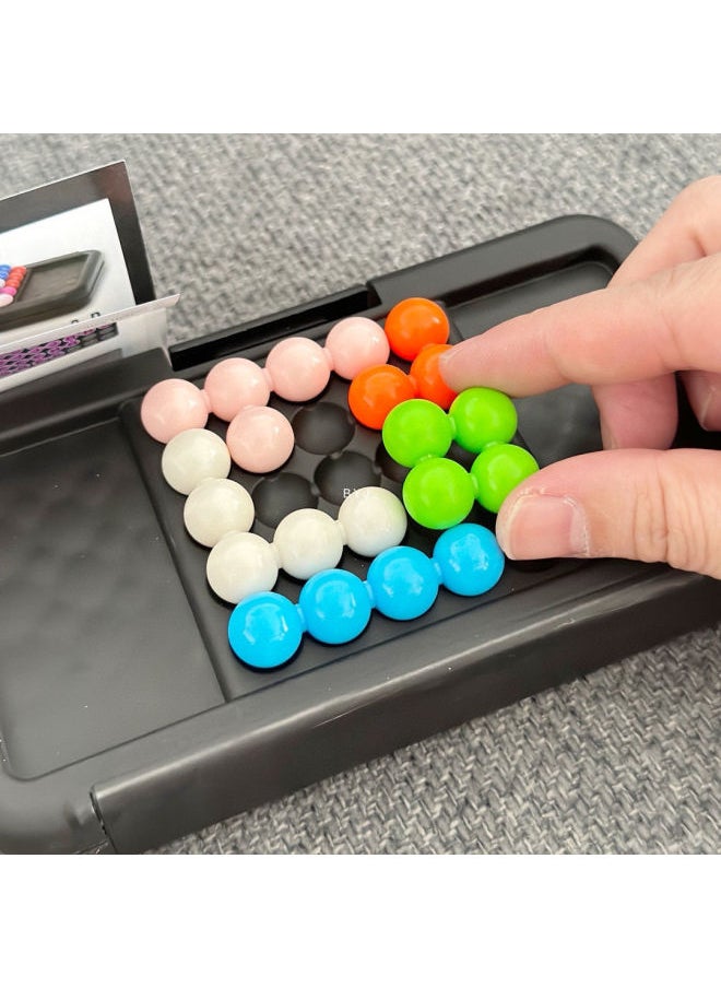 null - Wisdom Pyramid Intelligence Magic Beads Educational Toys Power Assembled Thinking Logic Ability Platter Children's Board Game-Color:007 Smart Magic Beads Breakthrough - Image 1