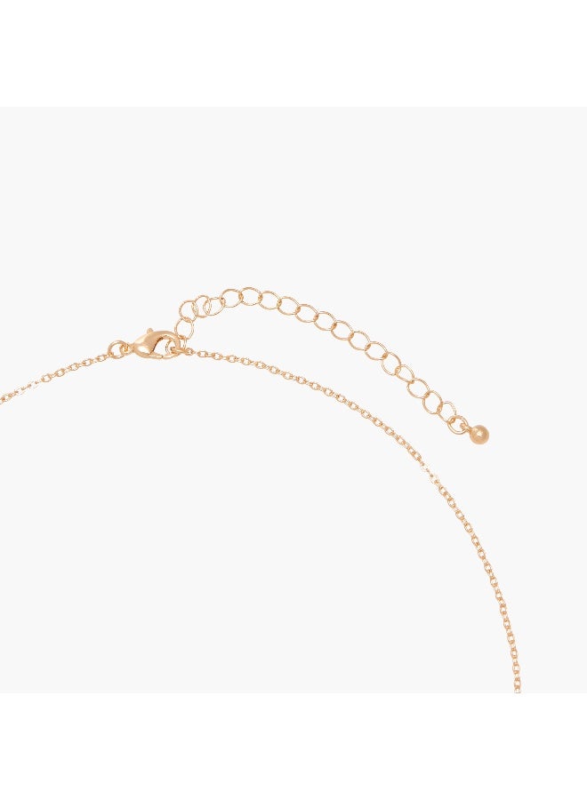 LIFESTYLE Cubic Zirconia Pendant Necklace - Image 4