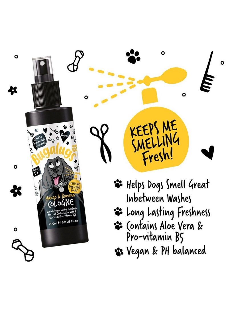 Bugalugs Mango & Banana Cologne 200ml (6.8 Fl Oz) - Image 3