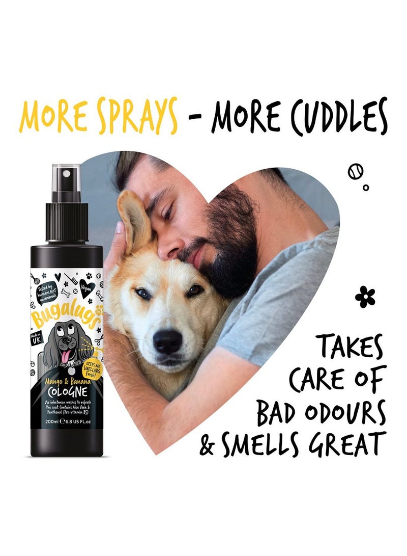 Bugalugs Mango & Banana Cologne 200ml (6.8 Fl Oz) - Image 4