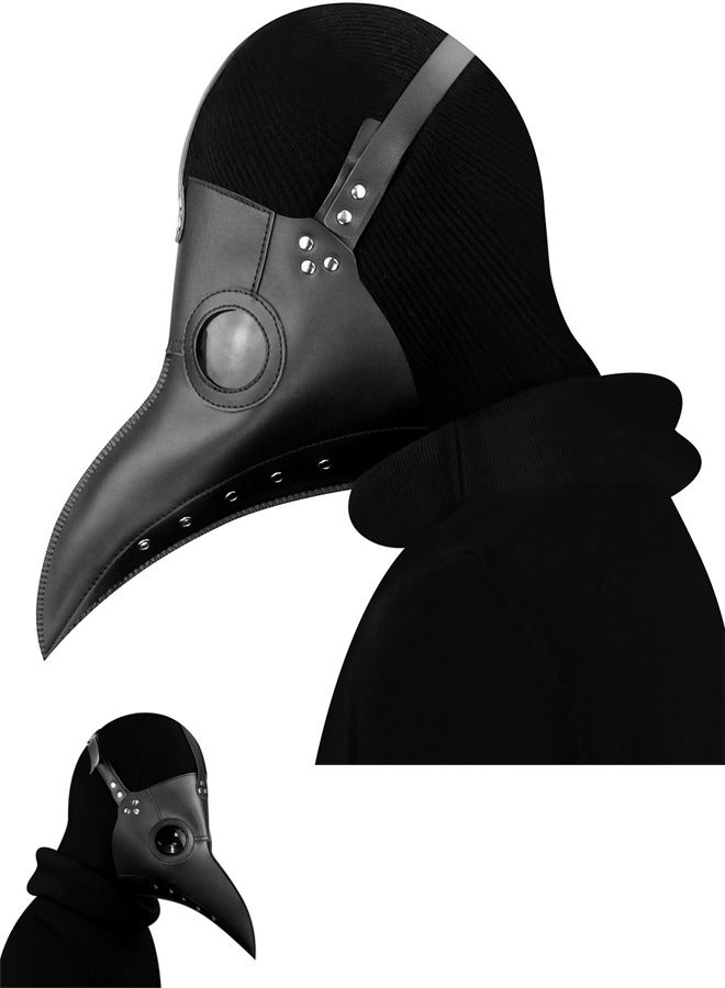 VUCATIN Plague Doctor Mask Scary Masks for Adults Party Cosplay Costume Prop Mask Long Nose Bird Beek Mask Leather Masks for Festival Cosplay Party Halloween - Image 1