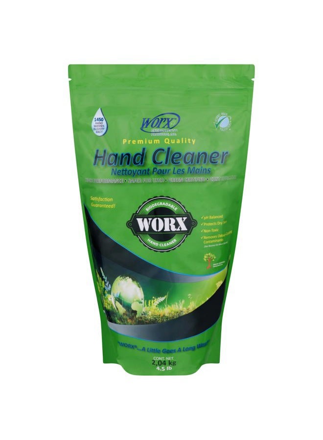WORX Biodegradable Hand Cleaner 4.5 lb Stand-Up Pouch (2040 g.) (4.5 Pound) - Image 1