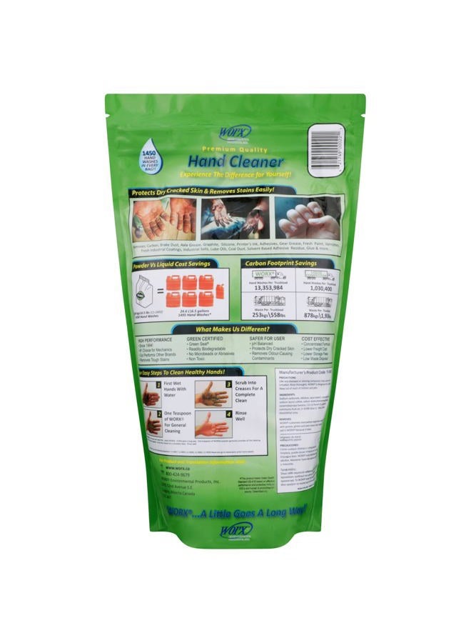 WORX Biodegradable Hand Cleaner 4.5 lb Stand-Up Pouch (2040 g.) (4.5 Pound) - Image 3