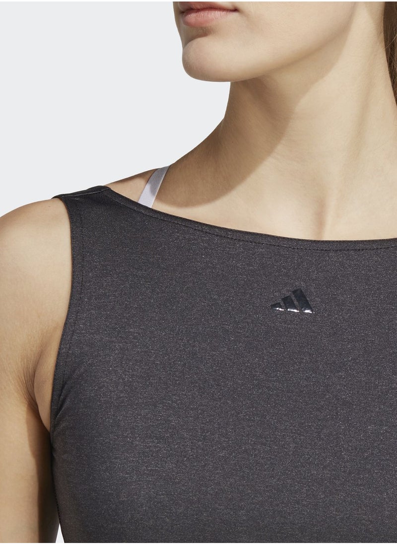 Adidas - Yoga Studio Cropped Tank - Image 1