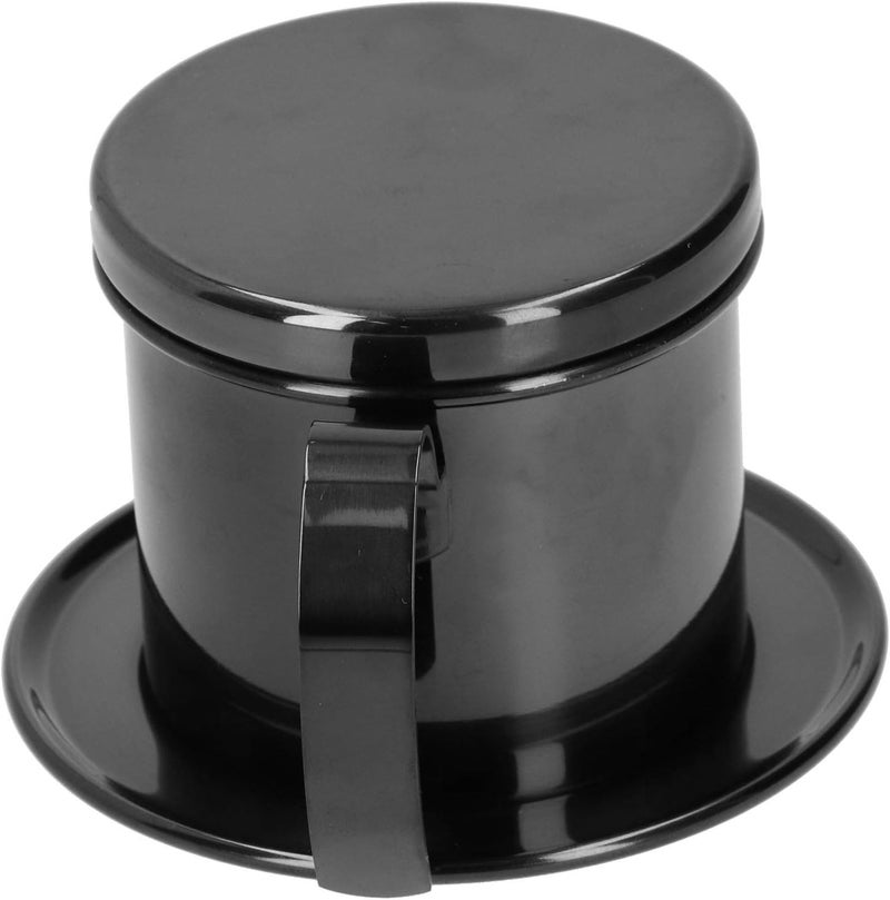 Practical versatile construction Stainless Steel Coffee Pot Detachable Design Food Grade 304 Portable for Office Travel Camping Widely Used in Home Hore Bar (Black) Multi-color available build - Image 2
