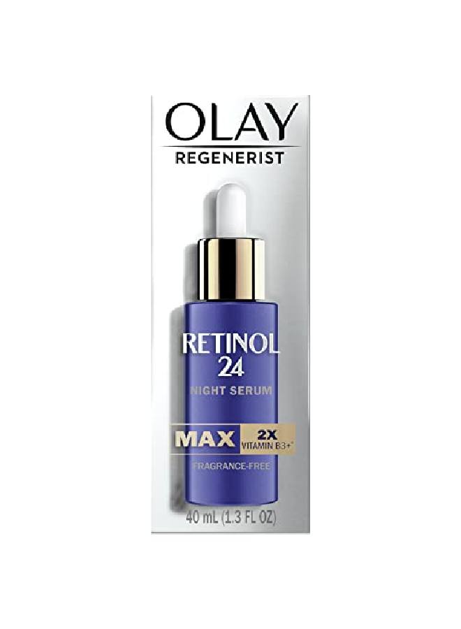 Olay Regenerist Retinol 24 Max Night Serum 1.3 Fl Oz - Image 2