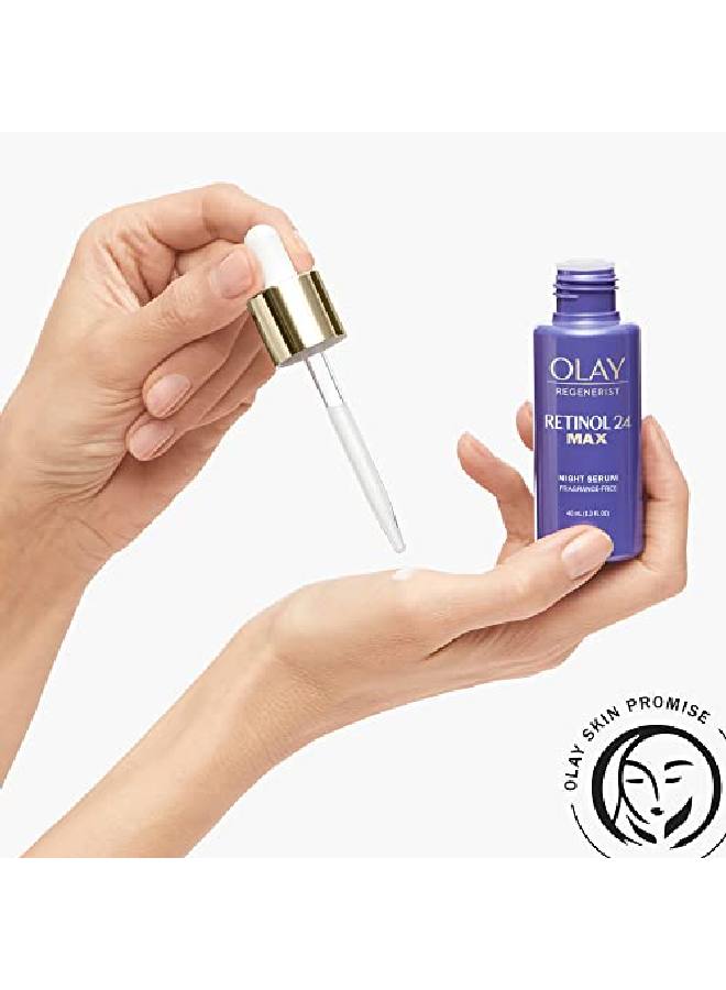 Olay Regenerist Retinol 24 Max Night Serum 1.3 Fl Oz - Image 4