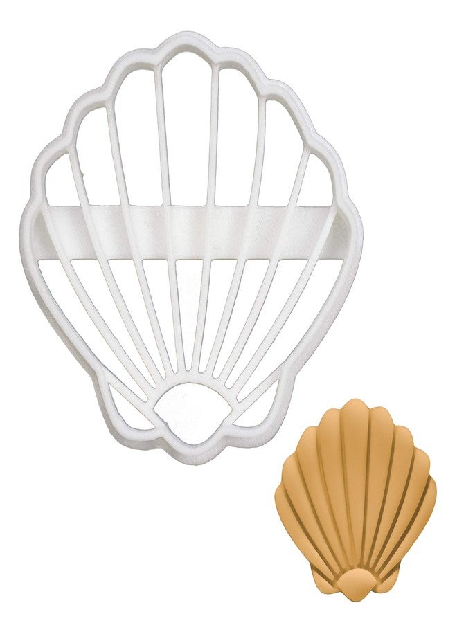 Bakerlogy Small Seashell cookie cutter, 1 piece - Bakerlogy - Image 1