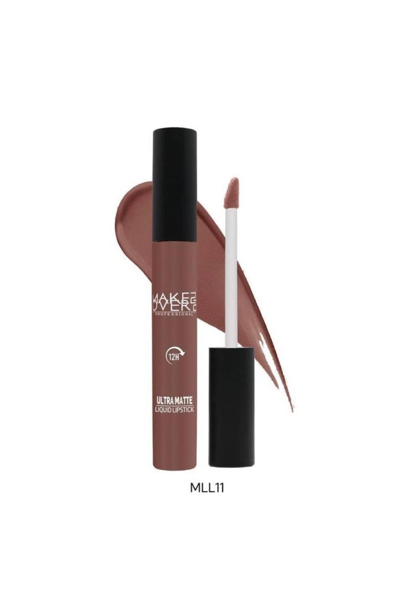 Makeover 22 Ultra Matte Liquid Cream Lipstick - MLL11 - Image 2