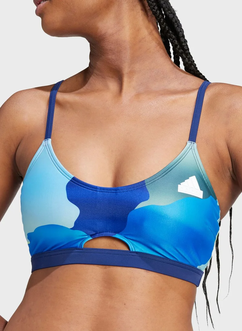 Adidas City Escape Camo Bikini Set