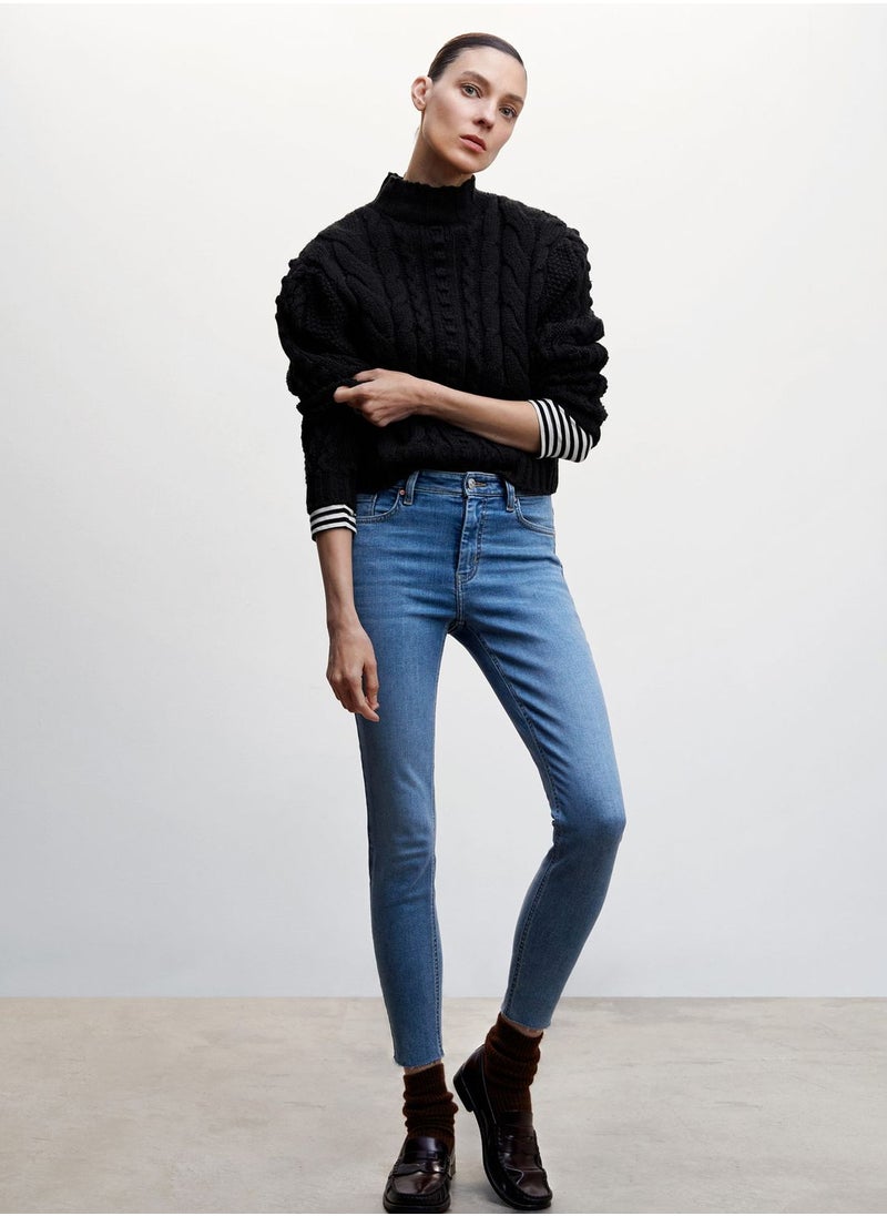 MANGO - High Waist Skinny Jeans - Image 1