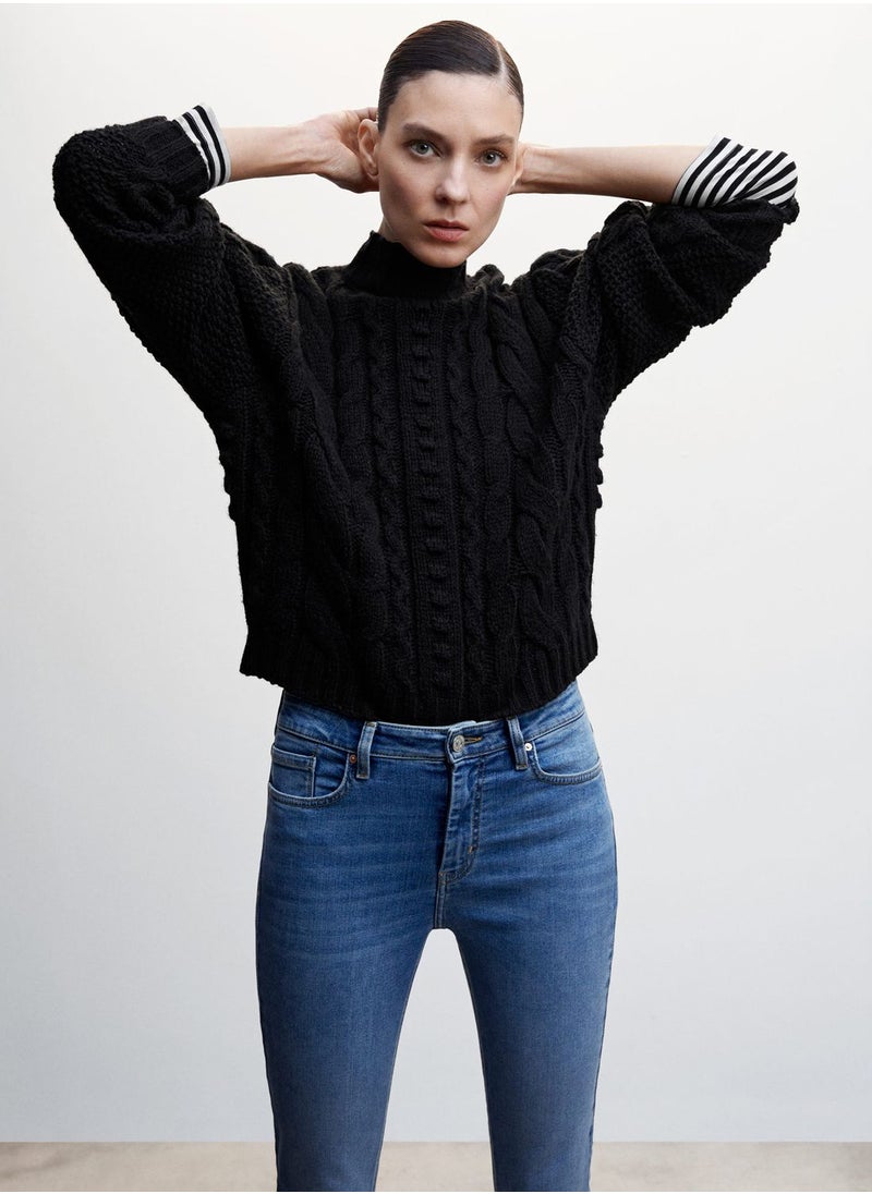 MANGO - High Waist Skinny Jeans - Image 1