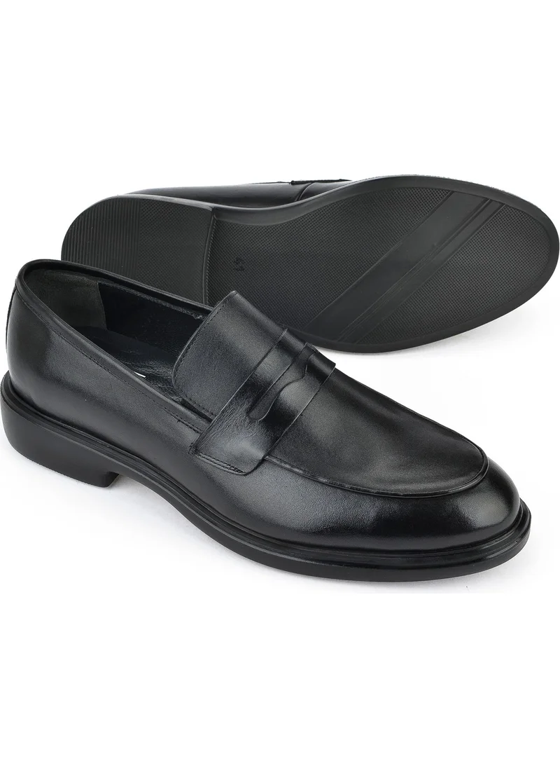 Ziya , Men's Leather Shoes 1431039Z226 Black
