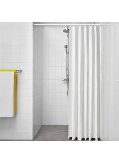 Shower curtain, white/grey, 180x200 cm - pzsku/Z2C08F834FE675D40E14EZ/45/_/1740221531/5c242921-c837-4418-bebb-97e67d6310e5