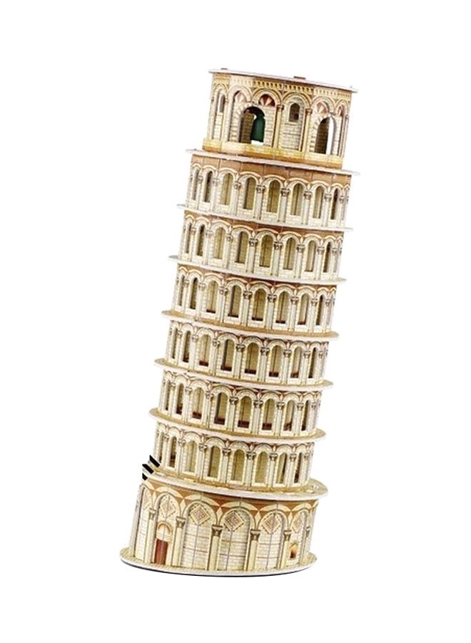 8-Piece Leaning Tower 3D Puzzle Set - Image 1