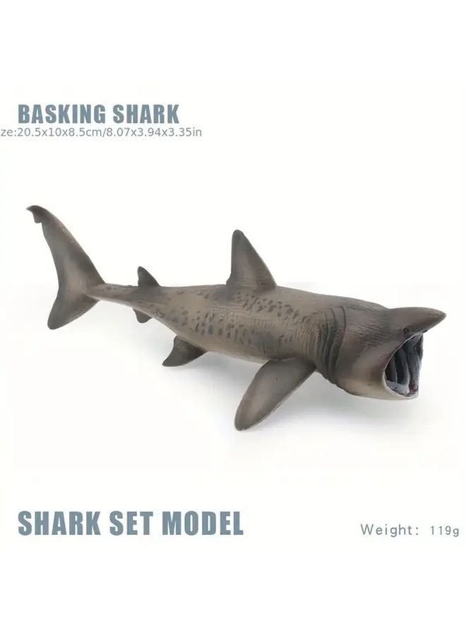 Basking Shark Model 127 2815 Simulation Marine Animal Figure - Image 1