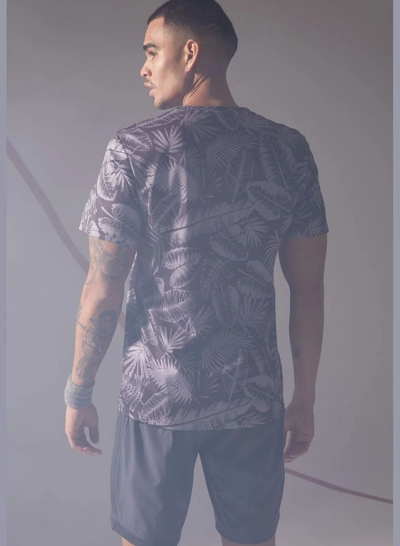 DeFacto Man Knitted Slim Fit Crew Neck T-Shirt