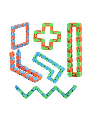 Wacky Tracks Fidget Toys 6 Pack,Snake Fidget Toys for Kids-Sensory Snap and Click Finger Fidget Packs,Snake Puzzles for Stress Relief, Party Bag Fillers,Party Favors,Assorted Colors - pzsku/Z2C093A27DEF5FFDB4D38Z/45/_/1696822656/70bcd654-5afe-415b-8cde-05f13d0eedc8