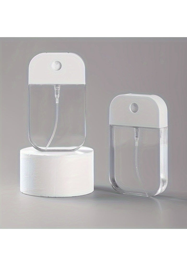 Generic 2Pcs Clear Spray Bottles, Cardcase-like Plastic Perfume Spray Bottles Refillable Fine Mist Spray Bottle Portable Moisturizing Sprayer Box Empty Travel Bottle for Makeup Cosmetic Essential Oil  - Image 2