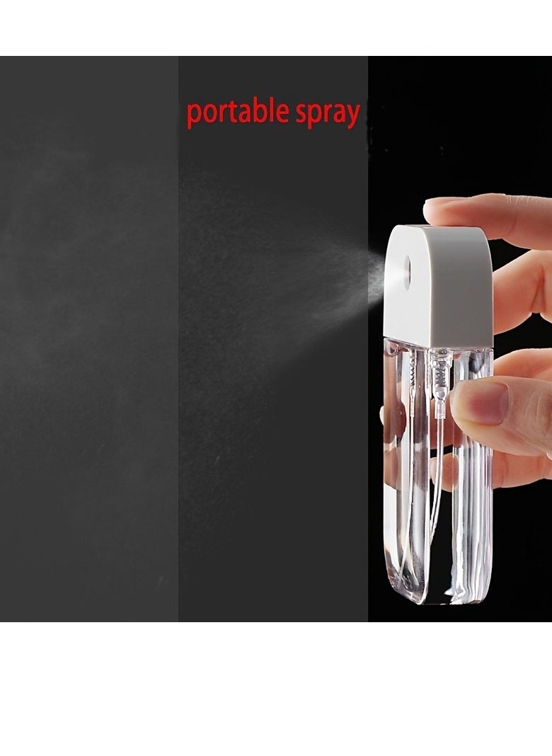 Generic 2Pcs Clear Spray Bottles, Cardcase-like Plastic Perfume Spray Bottles Refillable Fine Mist Spray Bottle Portable Moisturizing Sprayer Box Empty Travel Bottle for Makeup Cosmetic Essential Oil  - Image 4